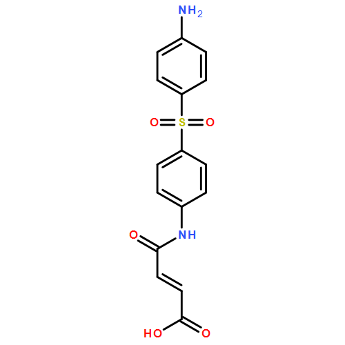 2-Butenoic acid, 4-[[4-[(4-aminophenyl)sulfonyl]phenyl]amino]-4-oxo-