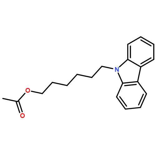 9H-Carbazole-9-hexanol, 9-acetate