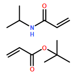 2-Propenoic acid, 1,1-dimethylethyl ester, polymer with N-(1-methylethyl)-2-propenamide, diblock