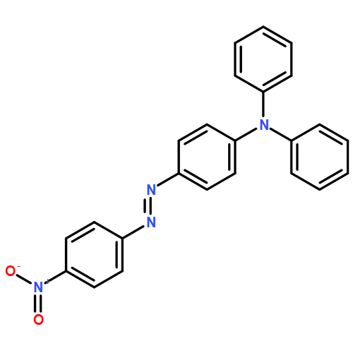 Benzenamine, 4-[(1E)-2-(4-nitrophenyl)diazenyl]-N,N-diphenyl-