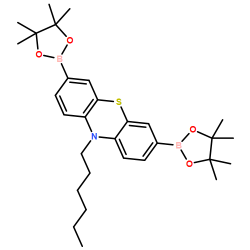 10H-Phenothiazine, 10-hexyl-3,7-bis(4,4,5,5-tetramethyl-1,3,2-dioxaborolan-2-yl)-