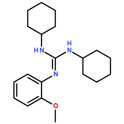 Guanidine, N,N'-dicyclohexyl-N''-(2-methoxyphenyl)-