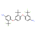 Benzenamine, 4,4'-[[2-(1,1-dimethylethyl)-1,4-phenylene]bis(oxy)]bis[3-(trifluoromethyl)-