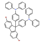 Benzenamine, 4,4'-(2,7-dibromo-9H-fluoren-9-ylidene)bis[N,N-diphenyl-