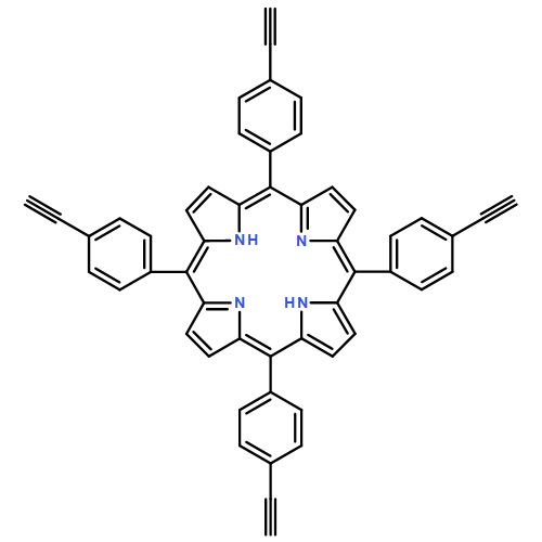 21H,23H-Porphine, 5,10,15,20-tetrakis(4-ethynylphenyl)-