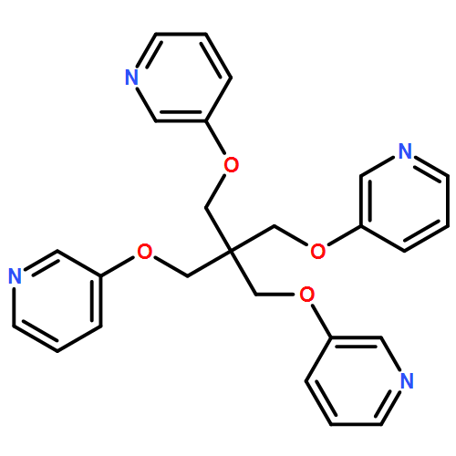 Pyridine, 3,3'-[[2,2-bis[(3-pyridinyloxy)methyl]-1,3-propanediyl]bis(oxy)]bis-