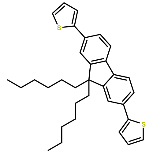 Thiophene, 2,2'-(9,9-dihexyl-9H-fluorene-2,7-diyl)bis-