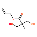 Propanoic acid, 3-hydroxy-2-(hydroxymethyl)-2-methyl-, 2-propen-1-yl ester