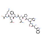 L-Lysine, L-tryptophyl-L-seryl-L-histidyl-L-prolyl-L-glutaminyl-L-phenylalanyl-L-α-glutamyl- 