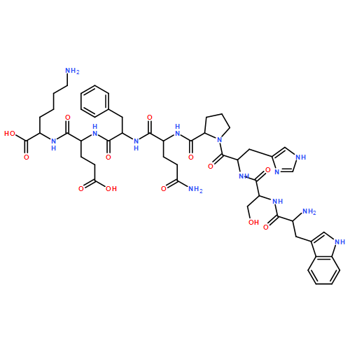 L-Lysine, L-tryptophyl-L-seryl-L-histidyl-L-prolyl-L-glutaminyl-L-phenylalanyl-L-α-glutamyl- 