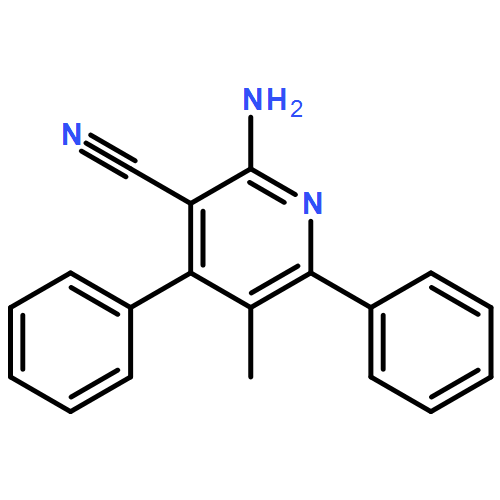 3-Pyridinecarbonitrile, 2-amino-5-methyl-4,6-diphenyl-