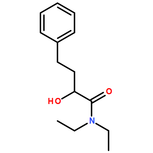 Benzenebutanamide, N,N-diethyl-α-hydroxy-