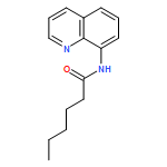 Hexanamide, N-8-quinolinyl-