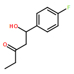 3-Pentanone, 1-(4-fluorophenyl)-1-hydroxy-