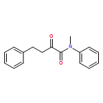 Benzenebutanamide, N-methyl-α-oxo-N-phenyl-