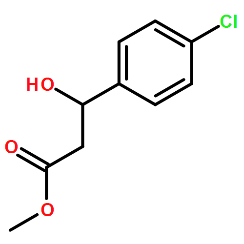 Benzenepropanoic acid, 4-chloro-β-hydroxy-, methyl ester