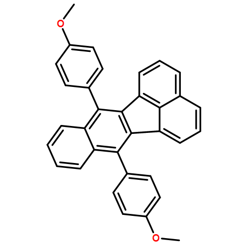 Benzo[k]fluoranthene, 7,12-bis(4-methoxyphenyl)-