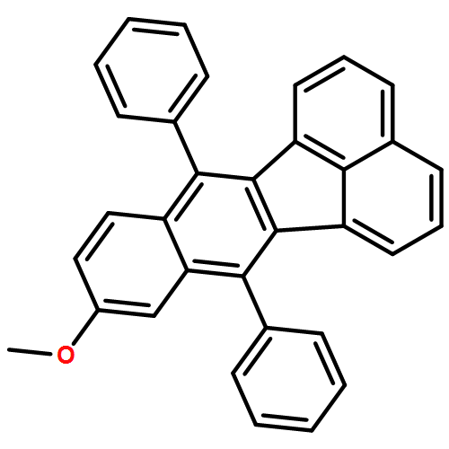 Benzo[k]fluoranthene, 9-methoxy-7,12-diphenyl-