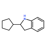 1H-Indole, 2-cyclopentyl-2,3-dihydro-