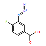 Benzoic acid, 3-azido-4-fluoro-