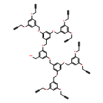 Benzenemethanol, 3,5-bis[[3,5-bis[[3,5-bis(2-propyn-1-yloxy)phenyl]methoxy]phenyl]methoxy]-