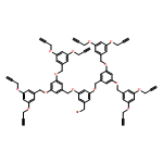 Benzene, 1,3-bis[[3,5-bis[[3,5-bis(2-propyn-1-yloxy)phenyl]methoxy]phenyl]methoxy]-5-(bromomethyl)-