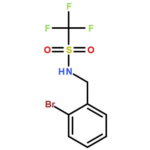 Methanesulfonamide, N-[(2-bromophenyl)methyl]-1,1,1-trifluoro-