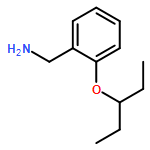 Benzenemethanamine, 2-(1-ethylpropoxy)-