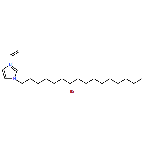 1H-Imidazolium, 1-ethenyl-3-hexadecyl-, bromide