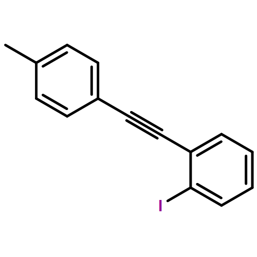 Benzene, 1-iodo-2-[2-(4-methylphenyl)ethynyl]-