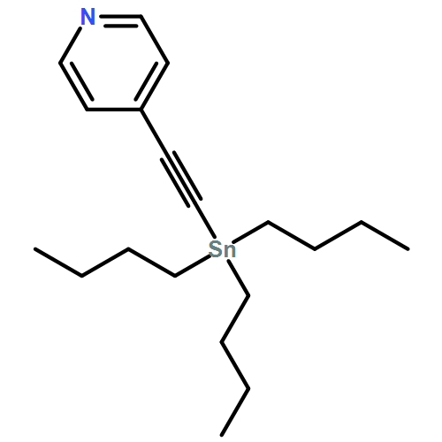 Pyridine, 4-[2-(tributylstannyl)ethynyl]-