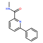 2-Pyridinecarboxamide, N-methyl-6-phenyl-