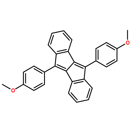 Indeno[2,1-a]indene, 5,10-bis(4-methoxyphenyl)-