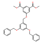 1,3-Benzenedicarboxylic acid, 5-[[3,5-bis(phenylmethoxy)phenyl]methoxy]-, 1,3-dimethyl ester