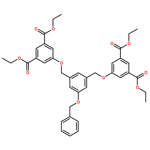 1,3-Benzenedicarboxylic acid, 5,5'-[[5-(phenylmethoxy)-1,3-phenylene]bis(methyleneoxy)]bis-, tetraethyl ester (9CI)