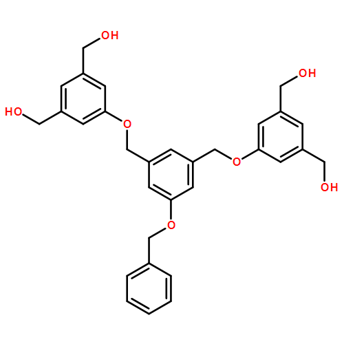 1,3-Benzenedimethanol, 5,5'-[[5-(phenylmethoxy)-1,3-phenylene]bis(methyleneoxy)]bis-