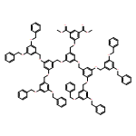 1,3-Benzenedicarboxylic acid, 5-[[3,5-bis[[3,5-bis[[3,5-bis(phenylmethoxy)phenyl]methoxy]phenyl]methoxy]phenyl]methoxy]-, 1,3-dimethyl ester