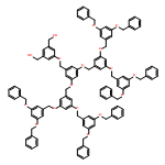 1,3-Benzenedimethanol, 5-[[3,5-bis[[3,5-bis[[3,5-bis(phenylmethoxy)phenyl]methoxy]phenyl]methoxy]phenyl]methoxy]-