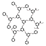 1,3-Benzenedicarboxylic acid, 5,5'-[[5-[[3,5-bis[[3,5-bis[[3,5-bis(phenylmethoxy)phenyl]methoxy]phenyl]methoxy]phenyl]methoxy]-1,3-phenylene]bis(methyleneoxy)]bis-, 1,1',3,3'-tetramethyl ester