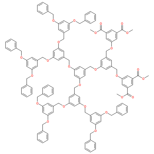 1,3-Benzenedicarboxylic acid, 5,5'-[[5-[[3,5-bis[[3,5-bis[[3,5-bis(phenylmethoxy)phenyl]methoxy]phenyl]methoxy]phenyl]methoxy]-1,3-phenylene]bis(methyleneoxy)]bis-, 1,1',3,3'-tetramethyl ester