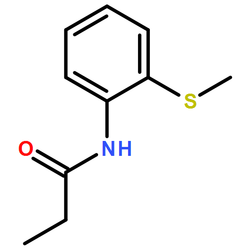 Propanamide, N-[2-(methylthio)phenyl]-