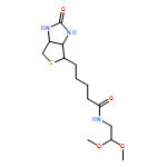 1H-Thieno[3,4-d]imidazole-4-pentanamide, N-(2,2-dimethoxyethyl)hexahydro-2-oxo-, (3aS,4S,6aR)-