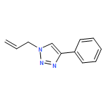 1H-1,2,3-Triazole, 4-phenyl-1-(2-propen-1-yl)-