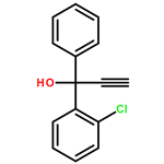 Benzenemethanol, 2-chloro-α-ethynyl-α-phenyl-