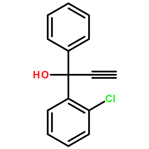 Benzenemethanol, 2-chloro-α-ethynyl-α-phenyl-