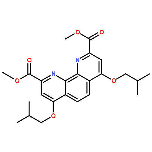 1,10-Phenanthroline-2,9-dicarboxylic acid, 4,7-bis(2-methylpropoxy)-, 2,9-dimethyl ester