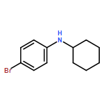 Benzenamine, 4-bromo-N-cyclohexyl-