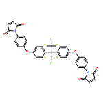 1H-Pyrrole-2,5-dione, 1,1'-[[2,2,2-trifluoro-1-(trifluoromethyl)ethylidene]bis(4,1-phenyleneoxy-4,1-phenylene)]bis-