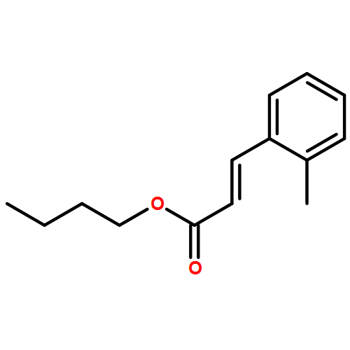 2-Propenoic acid, 3-(2-methylphenyl)-, butyl ester, (2E)-