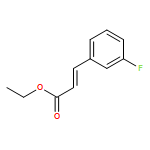 2-Propenoic acid, 3-(3-fluorophenyl)-, ethyl ester, (2E)-